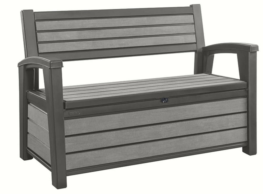 Ławka ogrodowa KETER Hudson 235688 Grafitowy czyszcznie