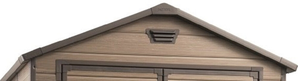 Domek narzędziowy KETER Scala 6x8 230433 Jasnobrązowy dach udzwig uniwersalnosc