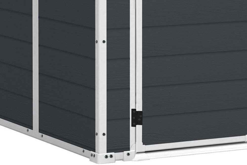 Domek narzedziowy KETER Manor 245080 Szary podloga wytrzymala udzwig