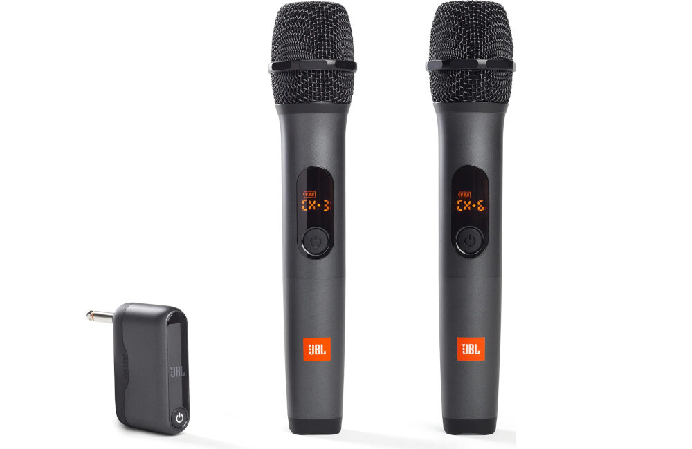 Mikrofon JBL Partybox rozrywka rodzina przyjaciele karaoke