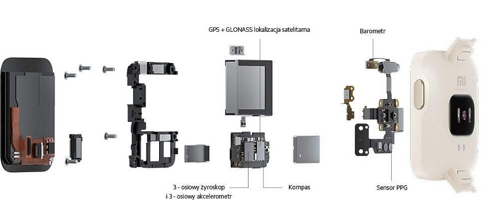 Smartwatch XIAOMI Mi Watch odporny