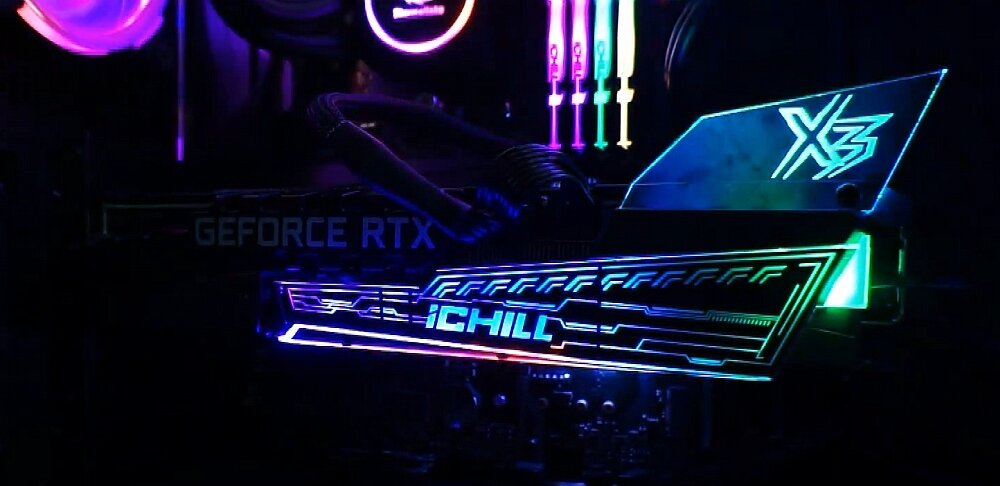 Karta graficzna INNO3D GeForce RTX 3090 iChill X3 24GB wiatraki