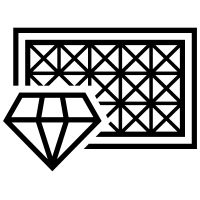 Ikona telewizora z ekranem krystalicznym  Ikona telewizora z ekranem krystalicznym