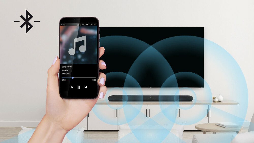 Soundbar TCL TS8111 - bluetooth