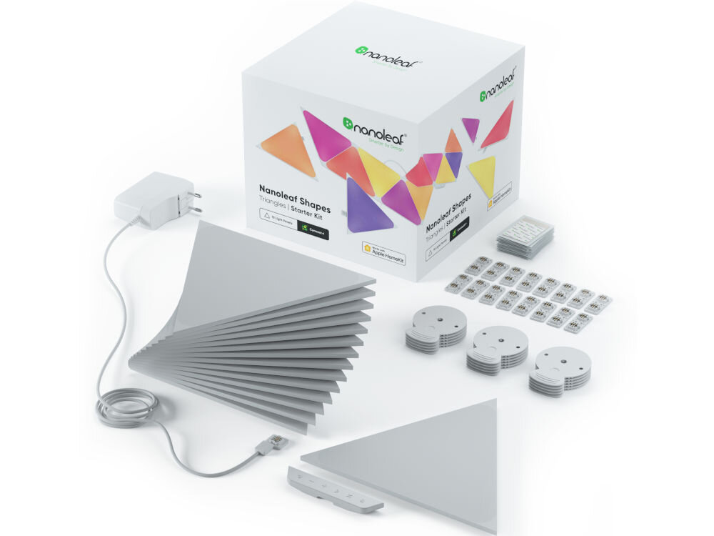 Panele świetlne NANOLEAF Canvas Smarter Kit Starter Kit (9 szt.) elementy zestaw