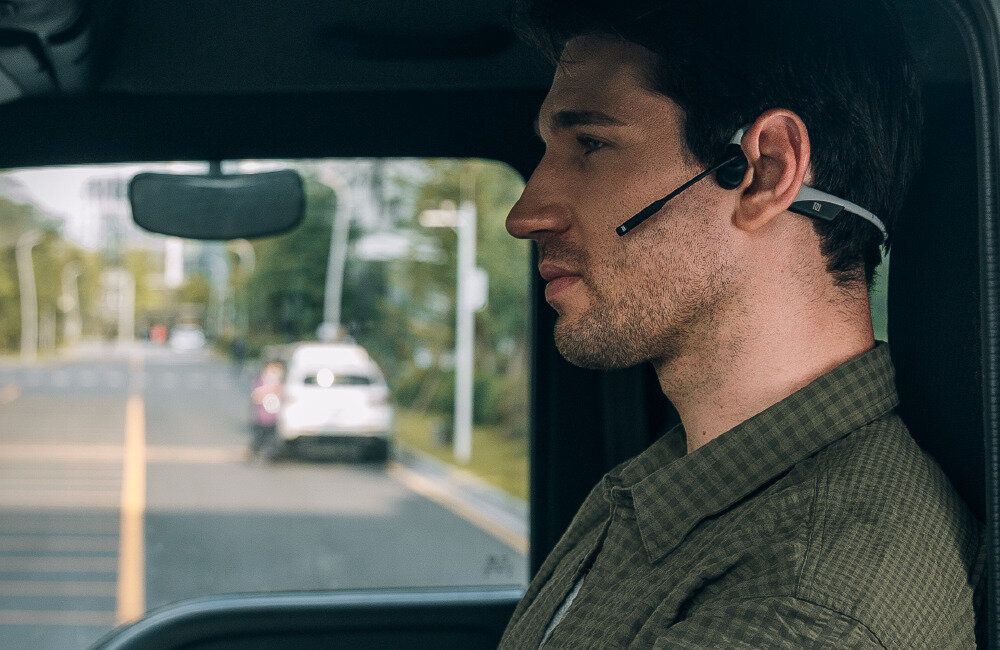 SŁUCHAWKI BLUETOOTH AFTERSHOKZ OPENCOMM KOSTNE bezprzewodowa łączność