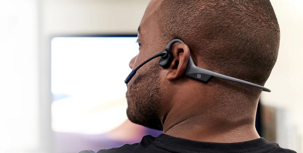 SŁUCHAWKI BLUETOOTH AFTERSHOKZ OPENCOMM KOSTNE czas działania czas pracy 