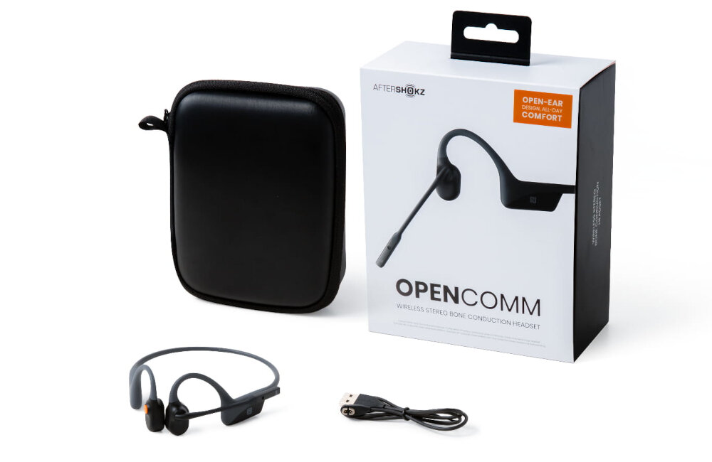 SŁUCHAWKI BLUETOOTH AFTERSHOKZ OPENCOMM KOSTNE