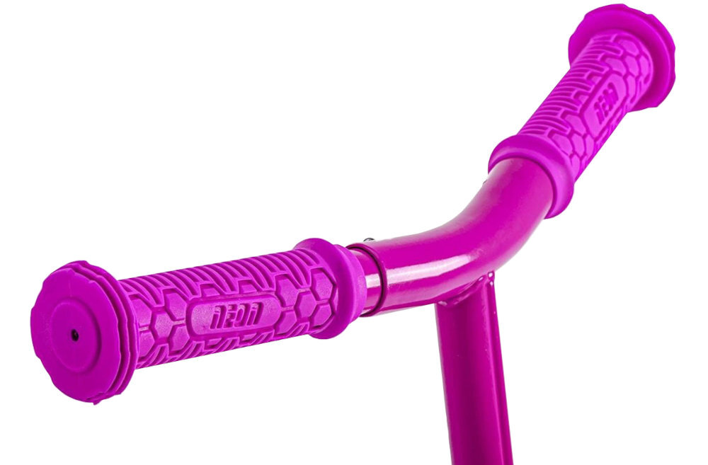 Hulajnoga dla dzieci YVOLUTION Neon Vector Różowy lekka i regulowana konstrukcja