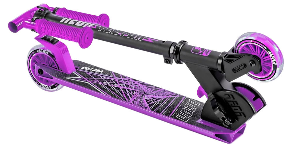 Hulajnoga dla dzieci YVOLUTION Neon Vector Różowy podaruj dziecku radosc bezpieczna i wytrzymala hulajnoga