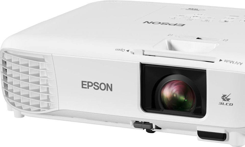 Projektor EB-W49  obraz rozdzielczość porty matryca wifi kontrast  lampa 