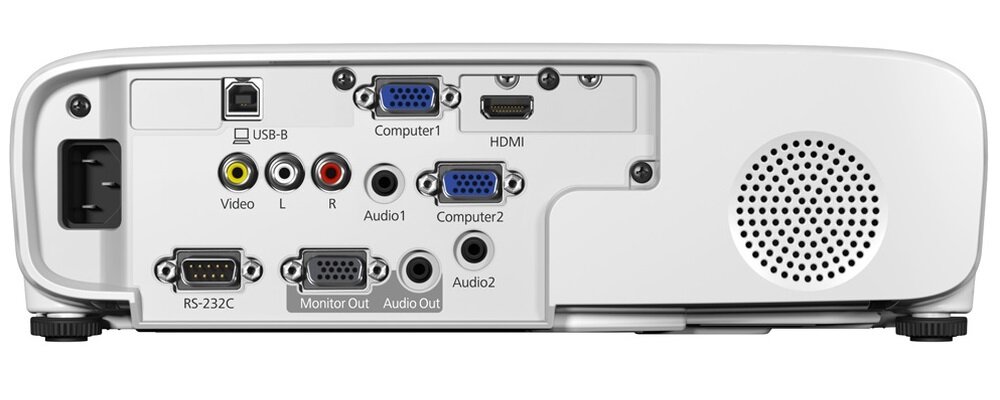 Projektor EPSON EB-E20 waga port wejścia AUX