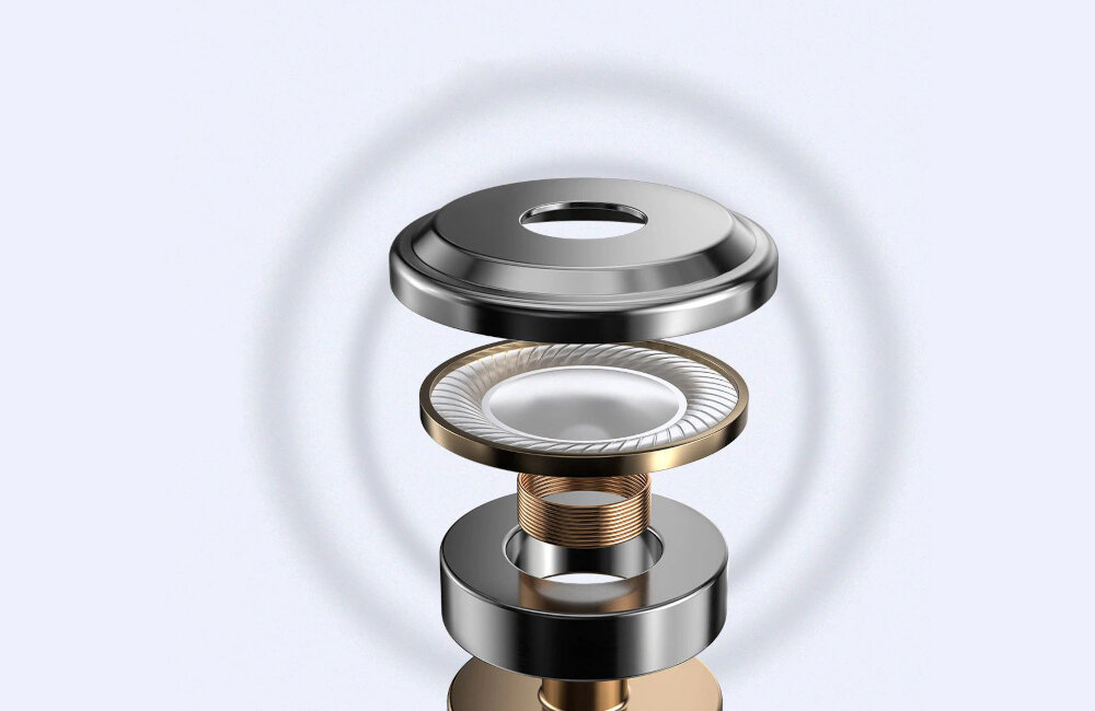 SŁUCHAWKI HAYLOU GT3 dzwiek membrany 