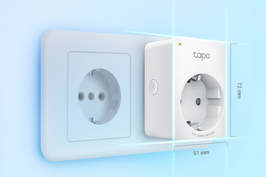 Gniazdko TP-LINK Tapo P100 Wi-Fi zabezpieczenia eko harmonogram