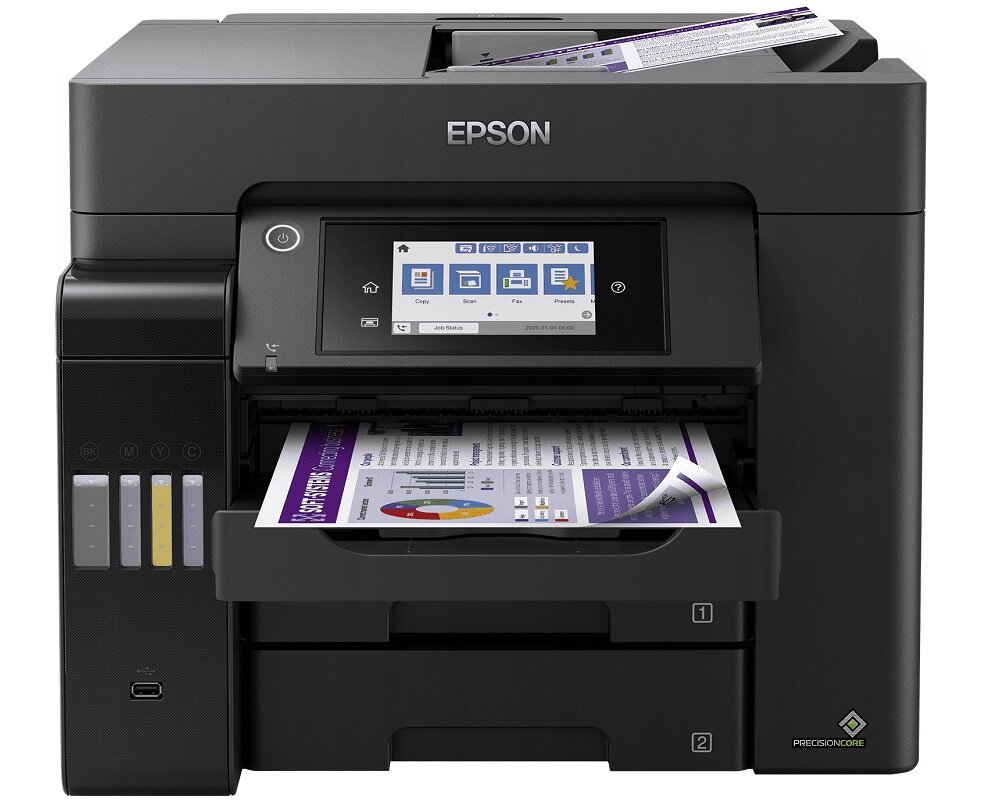 Urządzenie wielofunkcyjne EPSON EcoTank L6570 Oszczędność efektywność wydajność rozdzielczość kopiowania rozdzielczość druku