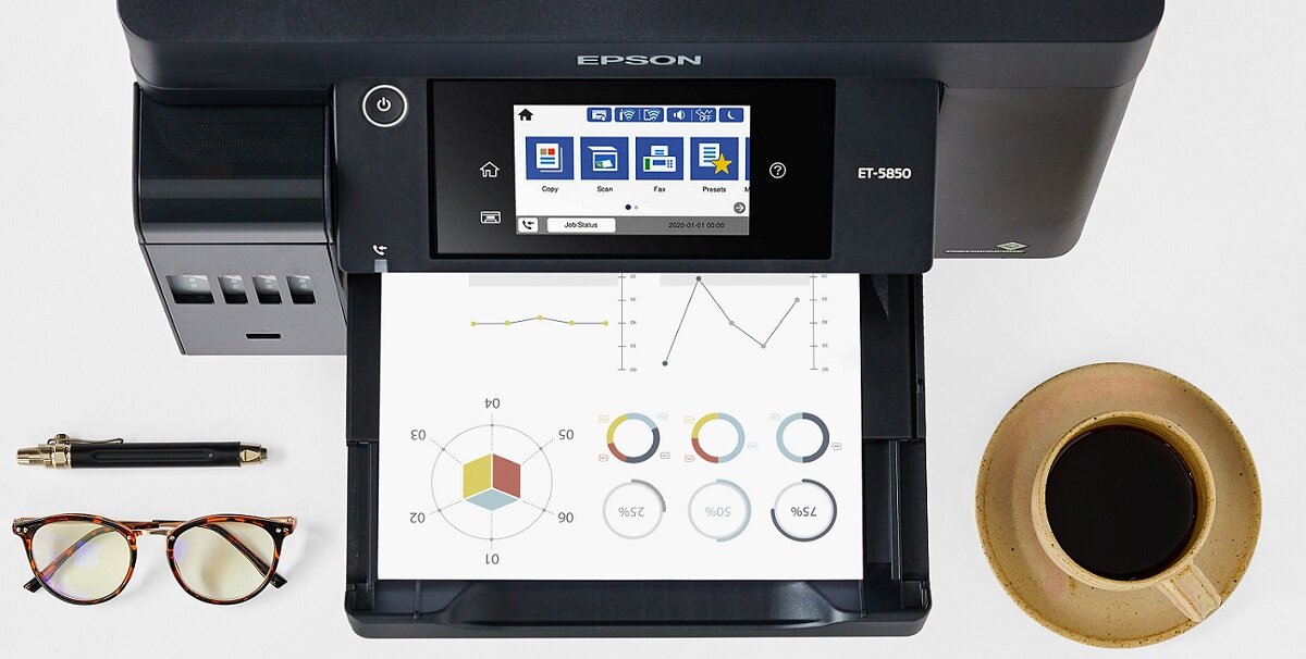 Urządzenie wielofunkcyjne EPSON EcoTank L6570 Oszczędność efektywność wydajność rozdzielczość kopiowania rozdzielczość druku