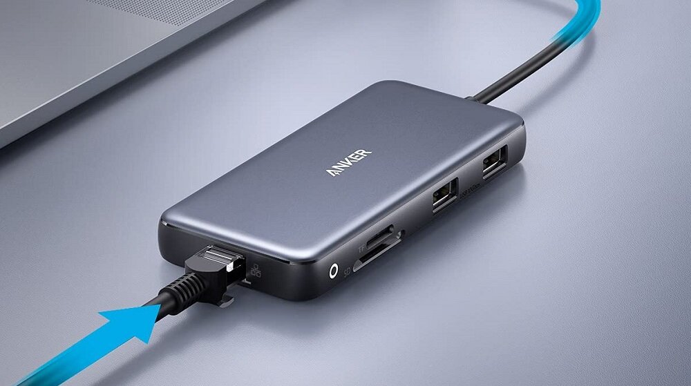 Hub ANKER PowerExpand 8w1 - Parametry fizyczne 