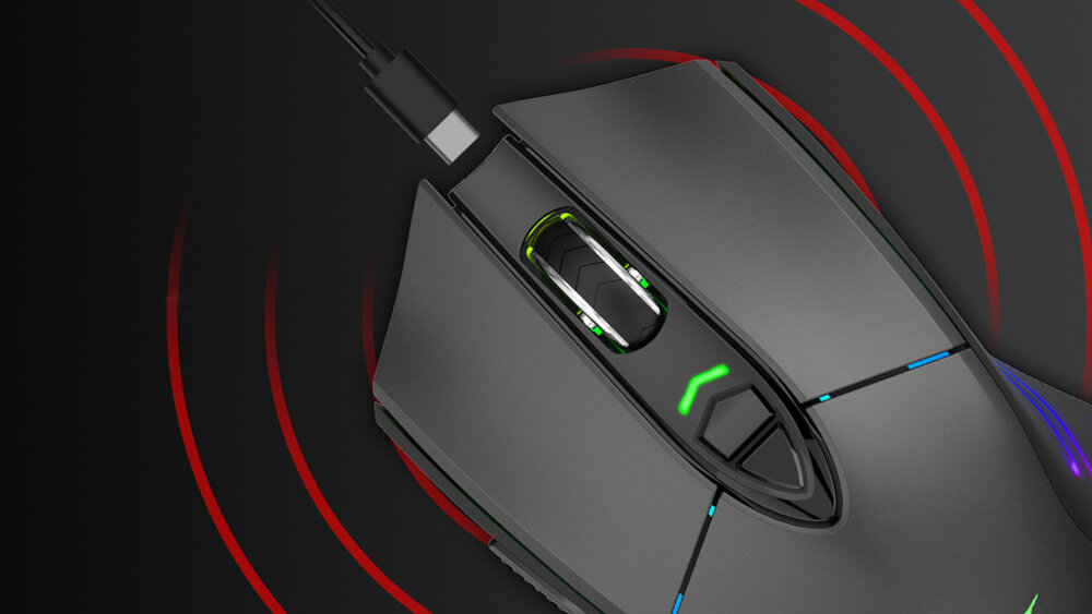 Mysz HAVIT Gamenote MS1021W - możliwości połączenia
