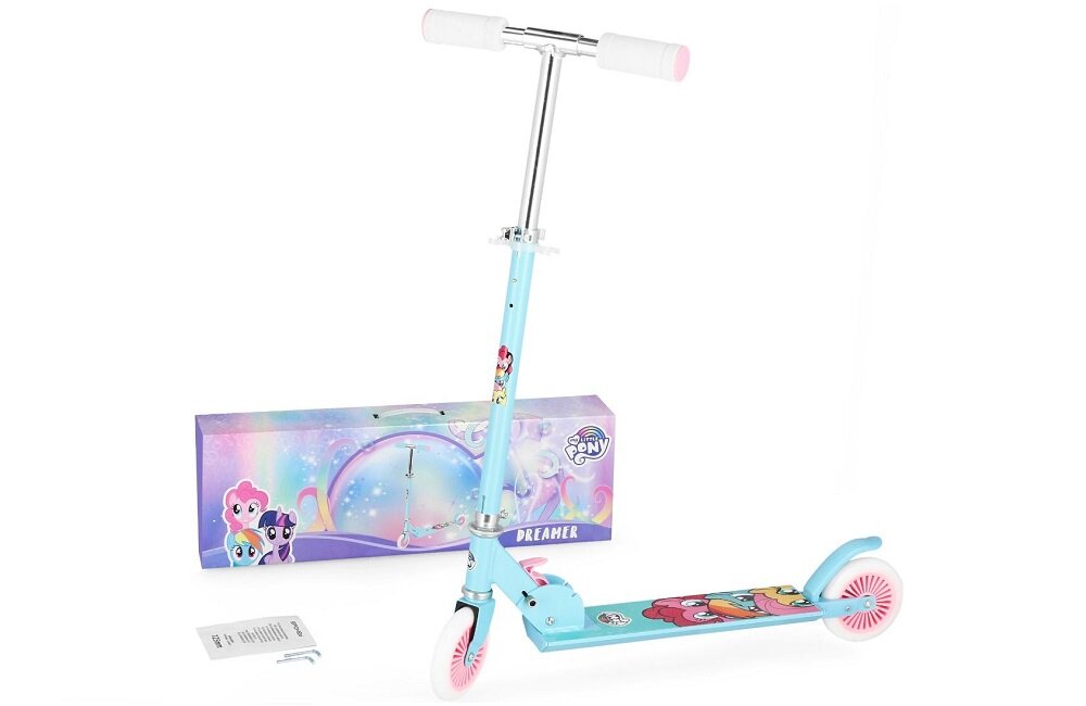 Hulajnoga SPOKEY Dreamer My Little Pony Niebieski Bezpieczny transport