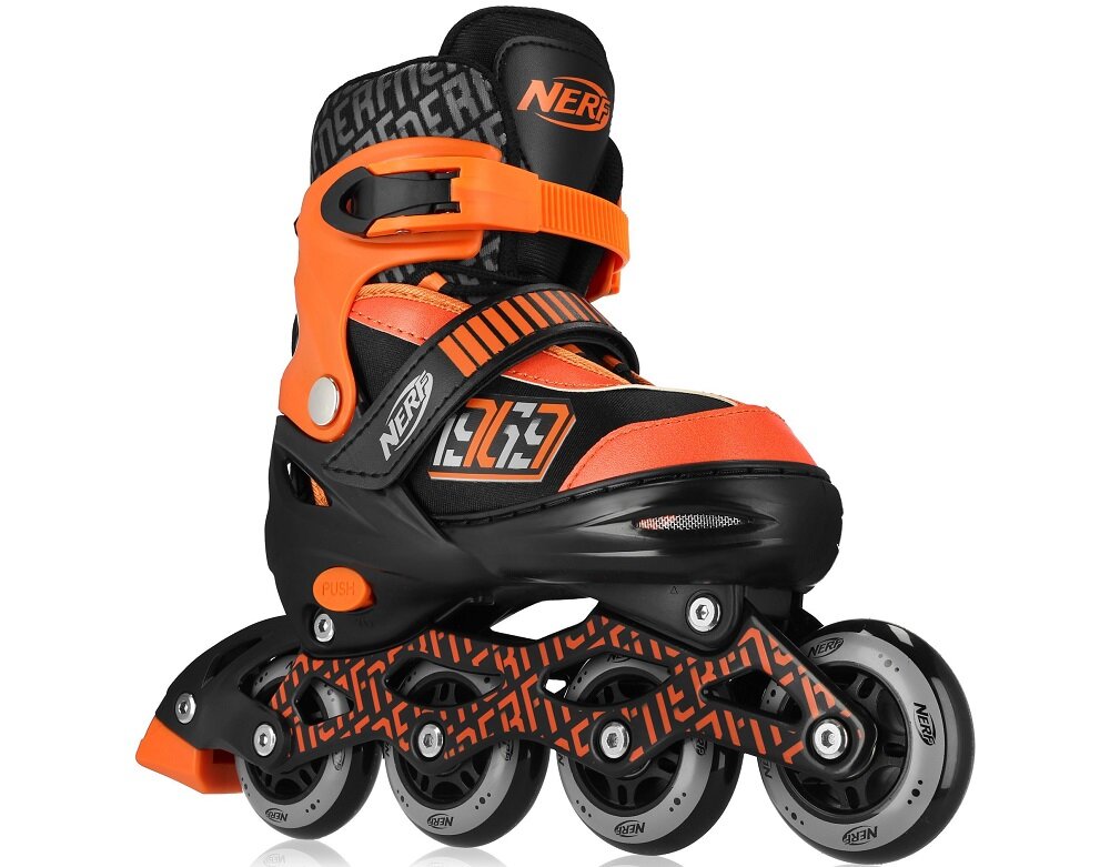 Łyżworolki SPOKEY Nerf Strive (rozmiar 28-32) - Bezpieczny system 