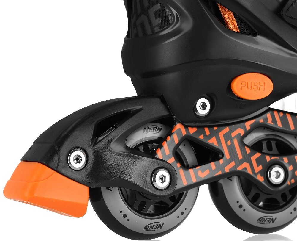 Łyżworolki SPOKEY Nerf Strive (rozmiar 28-32) - Wbudowane hamulce