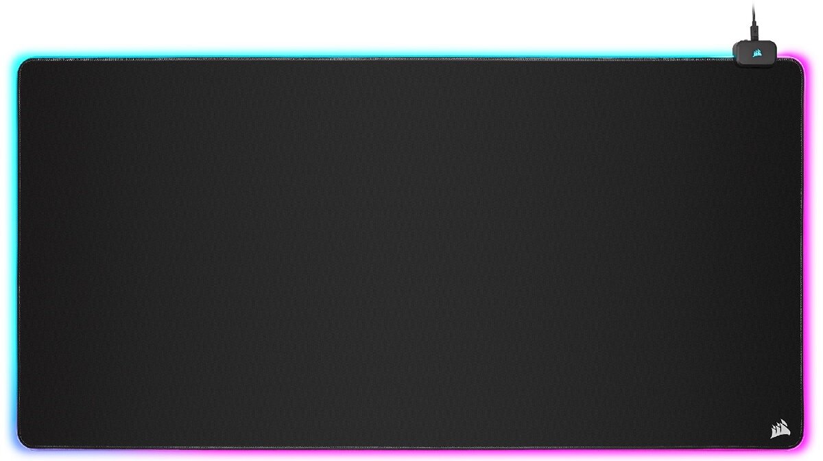 Podkładka CORSAIR MM700 RGB Extended Perfekcyjna podkładka gamingowa komfort stylu gaming Powierzchnia użytkowa Trwałość Proste rozwiązania podświetlenie RGB Odporność na wilgoć Antypoślizgowe wykończenie