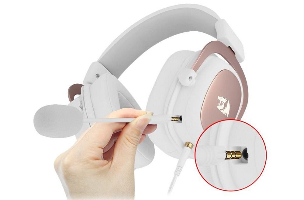 Słuchawki REDRAGON Zeus H510 - wysoka jakość audio czysty dźwięk odpinany mikrofon redukcja szumów