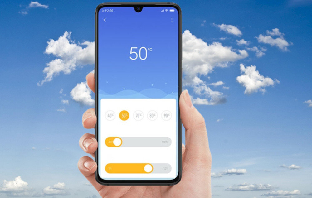 Czajnik XIAOMI Mi Smart Kettle Pro Aplikacja Xiaomi Home Bluetooth iOS Android
