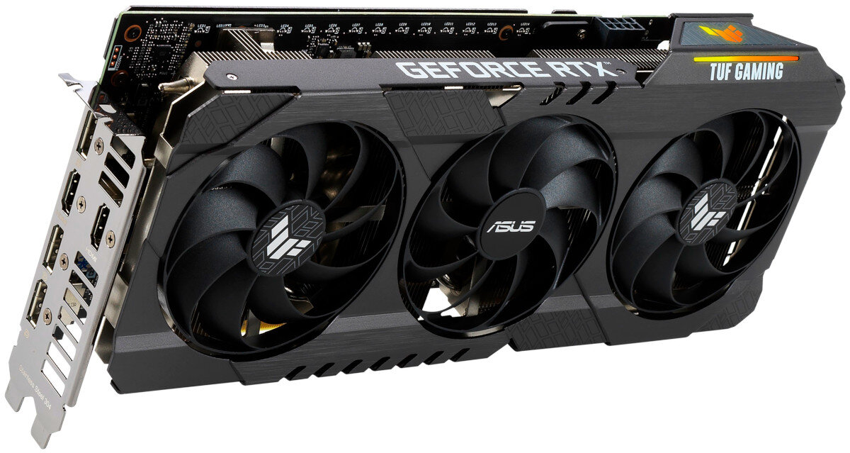 Karta graficzna ASUS TUF Gaming GeForce RTX 3060 Ti OC 8GB najnowsza technologia