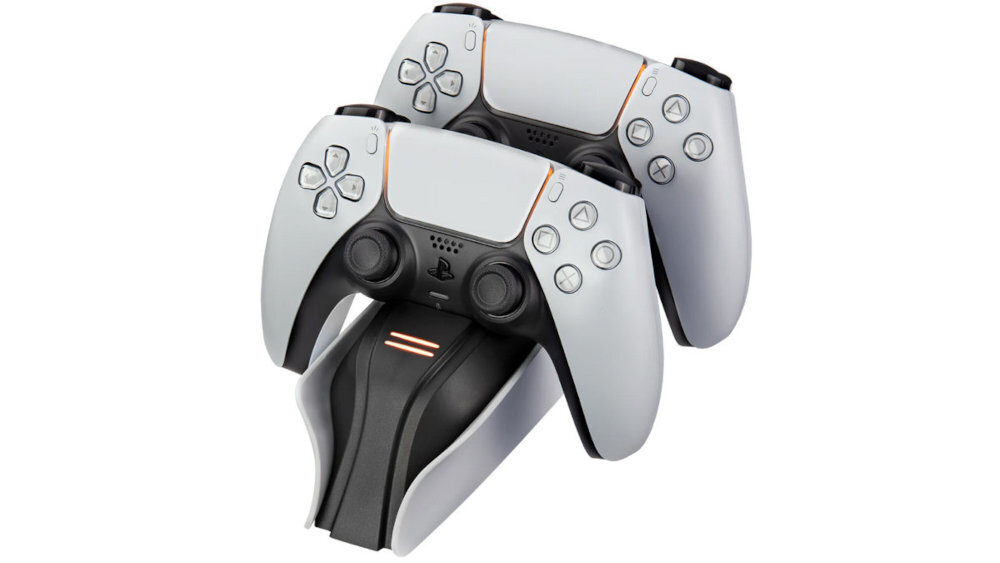 SNAKEBYTE Twin Charge 5 ładowarka z dwoma padami Dualshock
