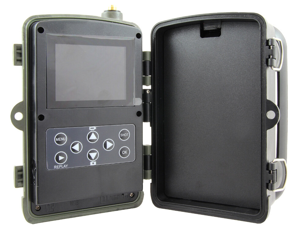 Kamera obserwacyjna EL HOME HC-02G6 wyświetlacz LCD TFT przekątna 2,4 cala we wnętrzu obudowy