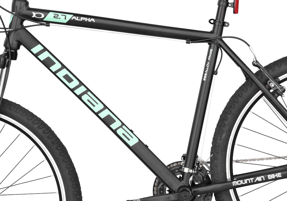 Rower INDIANA MTB Alpha 2.7 M21 czarny - Rama