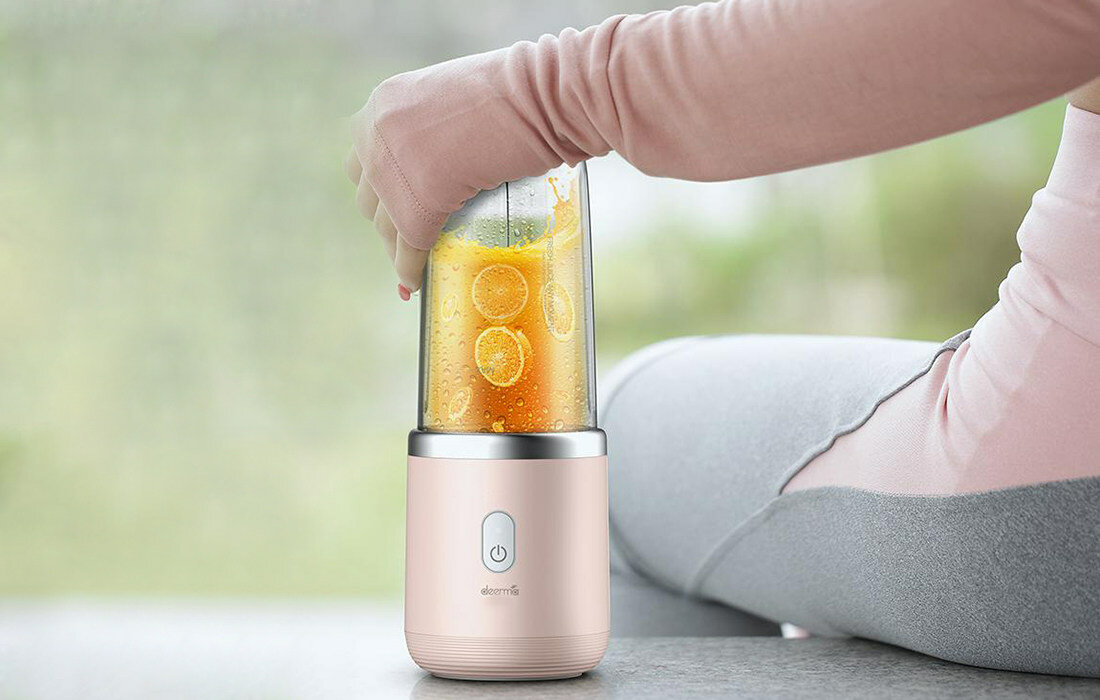 Blender kielichowy DEERMA NU05 Bezprzewodowylekka waga 0,6 kg