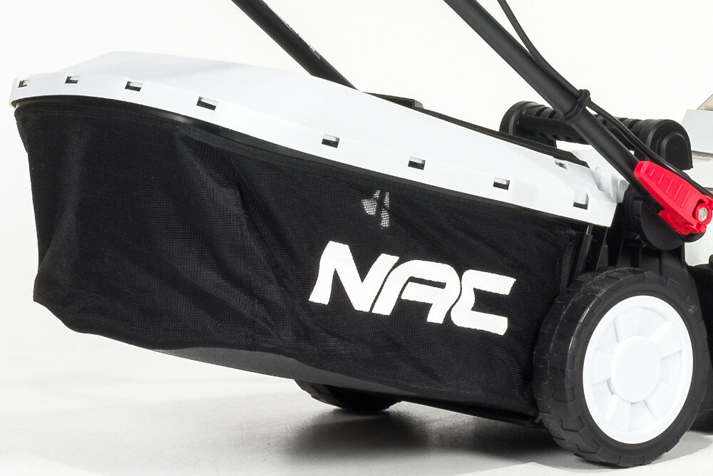 KOSIARKA AKUMULATOROWA NAC LB18-33-B40-S 18V kosz pojemnosc szerokosc robocza