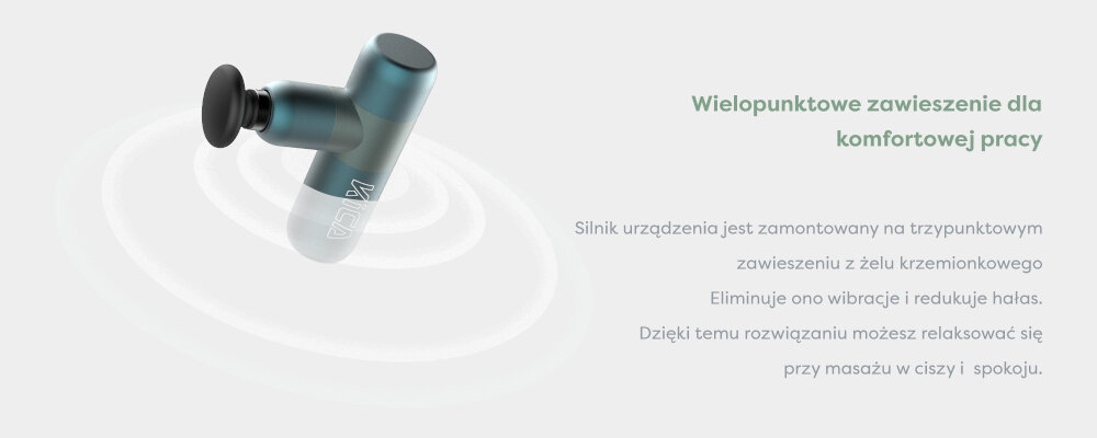 Masażer pneumatyczny FEIYUTECH KICA 2 Niebieski