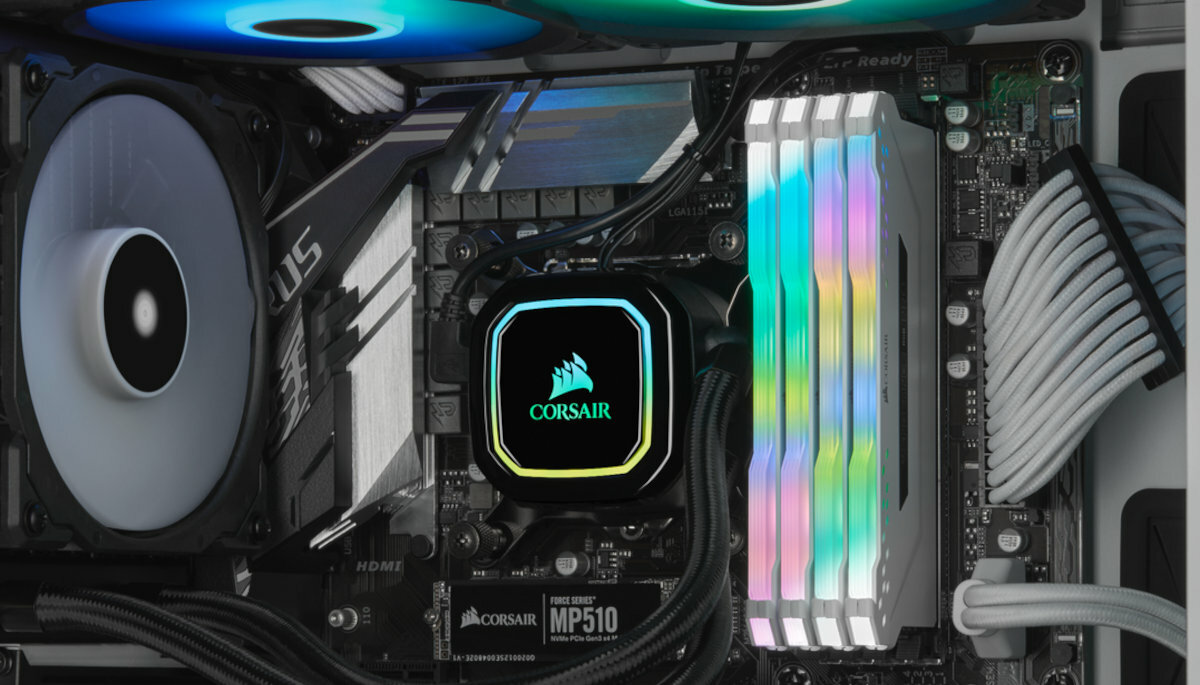 CORSAIR-iCUE-H60i-Pro-XT-RGB-podswietlone