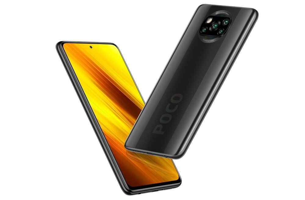 Smartfon XIAOMI Poco X3 audio dźwięk muzyka głośność głośniki stereo