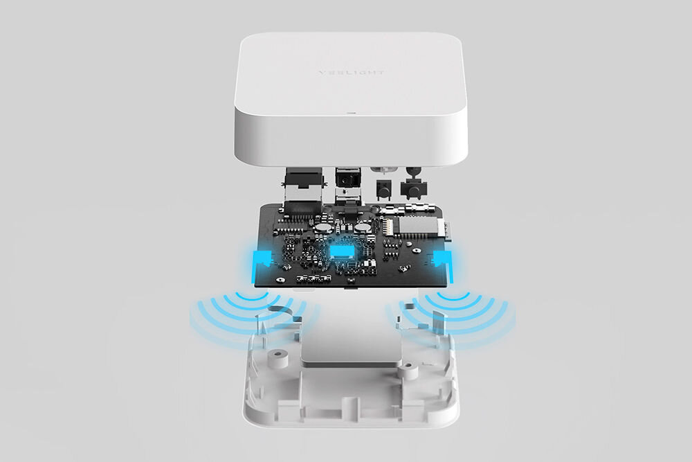 Bramka YEELIGHT YLWG01YL Wi-Fi stabilne połączenie wifi technologia 2x2 MIMO