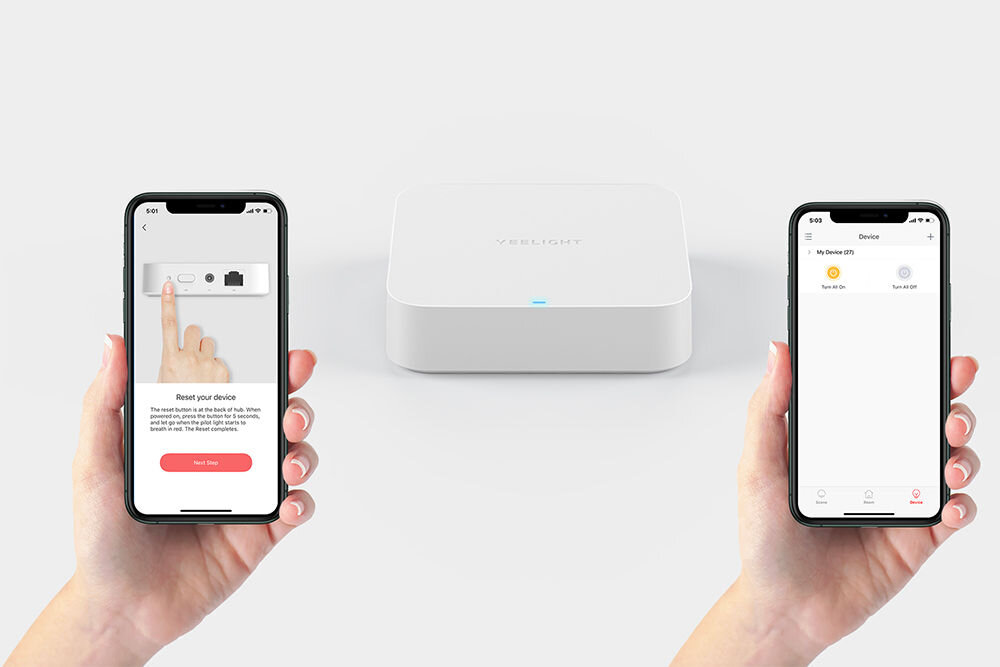 Bramka YEELIGHT YLWG01YL Wi-Fi prosta obługa aplikacja