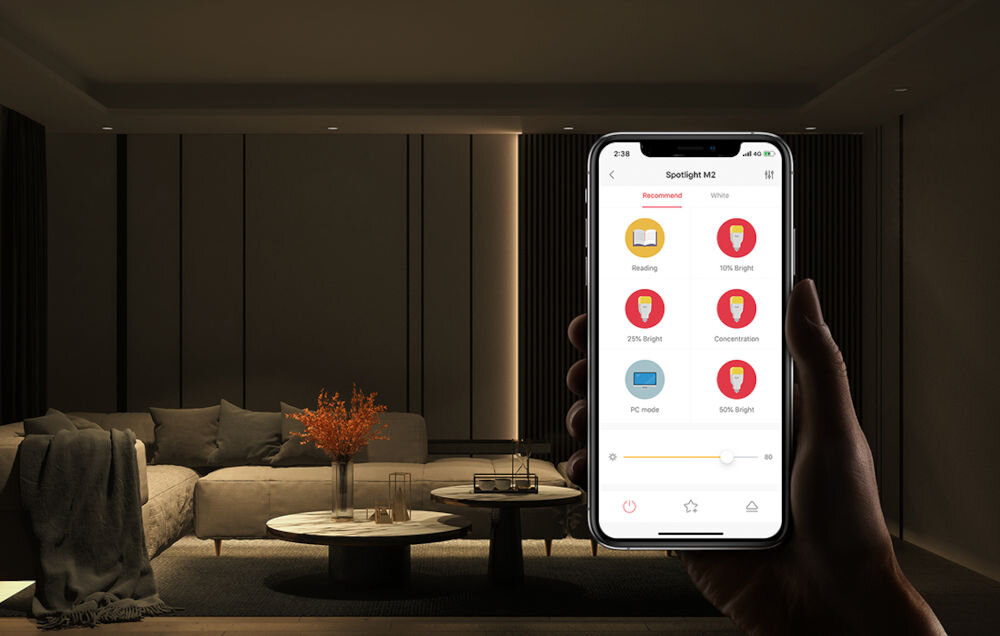 Декоративный светильник YEELIGHT YLTS04YL Пульт дистанционного управления Wi-Fi приложением