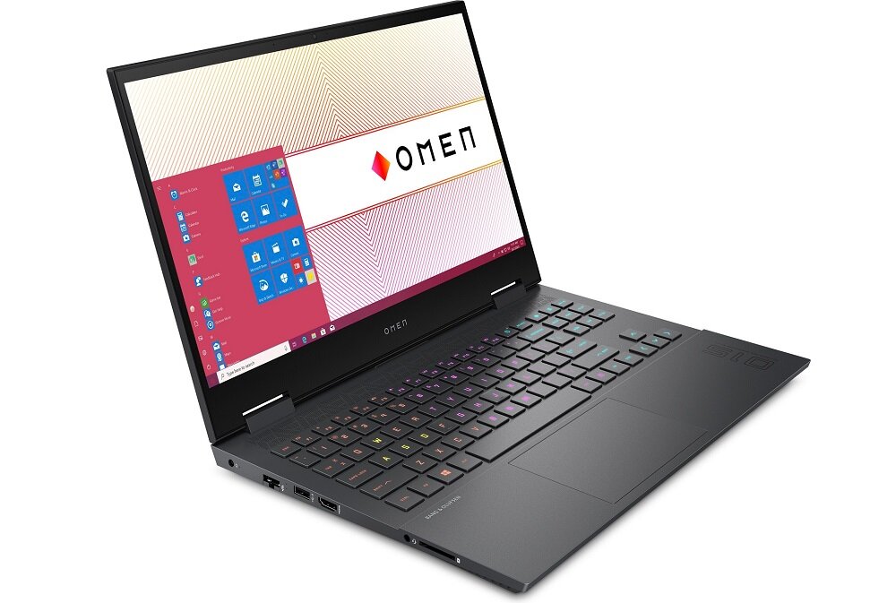 Laptop HP Omen 15-EN0035NW - wygląd ogólny procesor AMD Ryzen 7 Matrca IPS