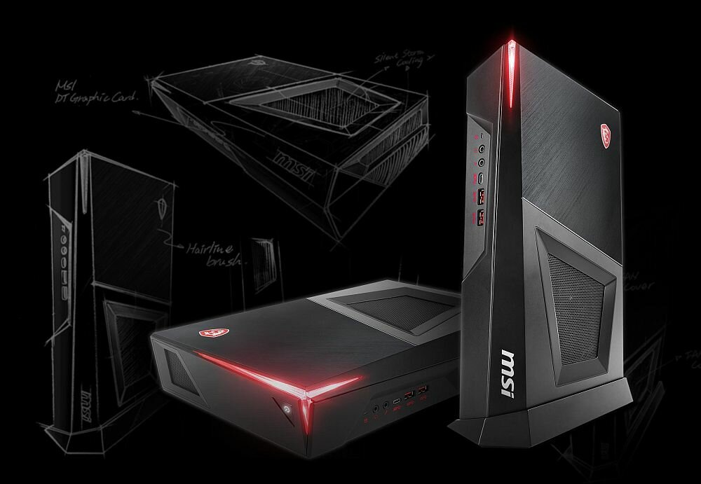 Komputer MSI Mpg Trident 3 10SI - Wygląd