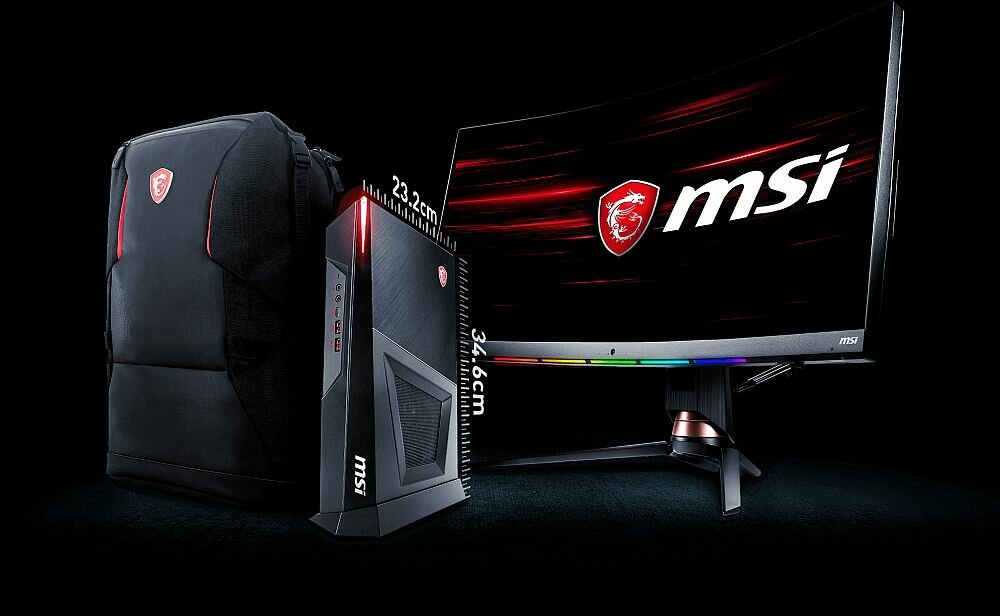 Komputer MSI Mpg Trident 3 10SI - złącza