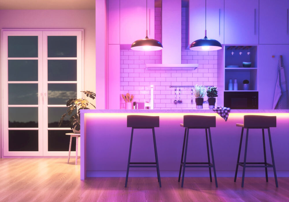 Inteligentna żarówka LED NANOLEAF Essentials Smart ICNF080B021GU10 9W E27 Bluetooth thread połączenie