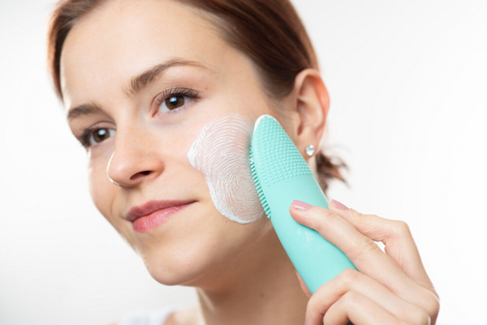 Szczoteczka do twarzy CONCEPT SK9010 Zielony oczyszczanie 2 tryby czyszczenia