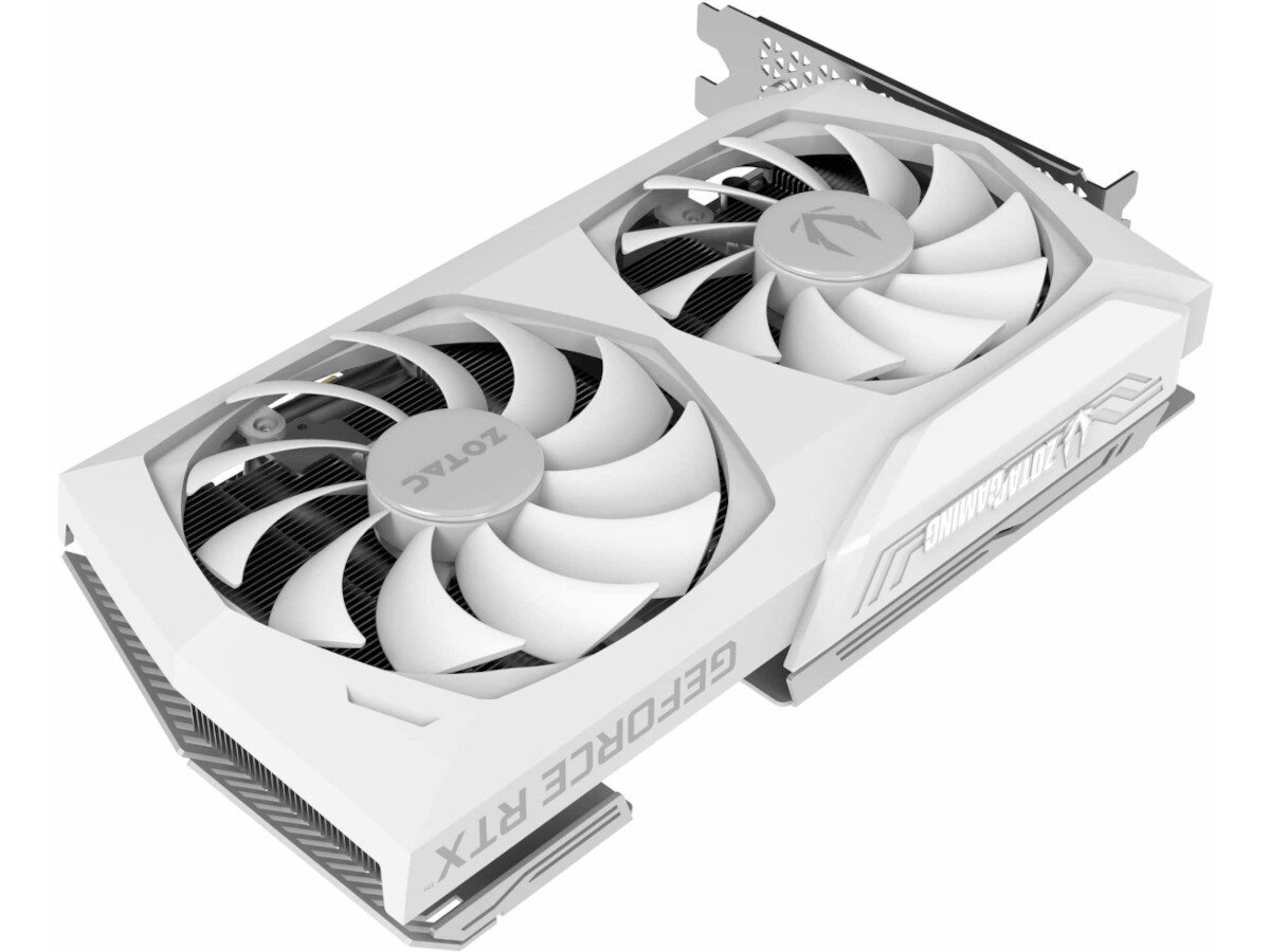Karta graficzna ZOTAC GeForce RTX 3070 Twin Edge OC White Edition 8GB efektywne chlodzenie