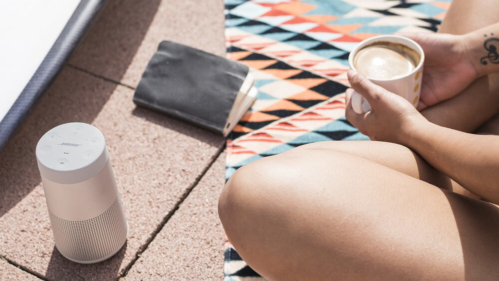 Głośnik mobilny BOSE Revolve II - odporność na zalanie i wstrząsy