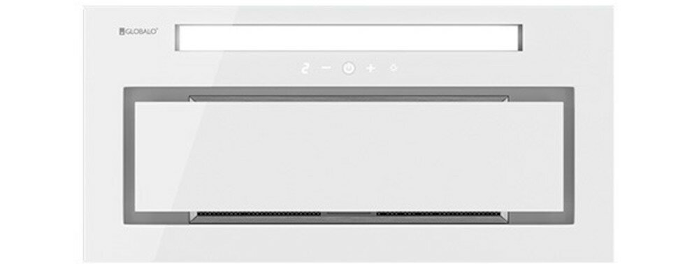 Okap GLOBALO Silentio 60.2 Biały (bez silnika) LED oświetlenie