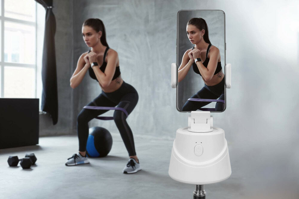STABILIZATOR OBROTOWY DO TELEFONU VOGEL BSF360K wyglad dzialanie sledzenie obiektow