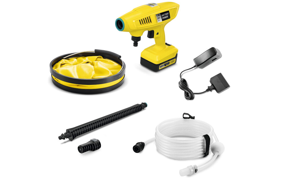 Myjka cisnieniowa KARCHER 1.328-230.0 zestaw wyposazenie akcesoria komplet zawartosc zestawu